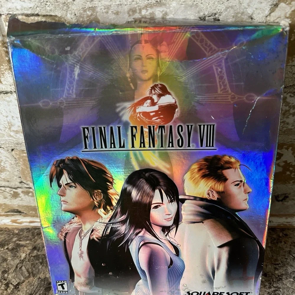 Final Fantasy VIII 8 Squaresoft Windows PC Holofoil Big Box Edition 2000